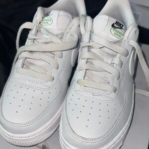 Nike grey Air Force 1 Sneakers Classic Design